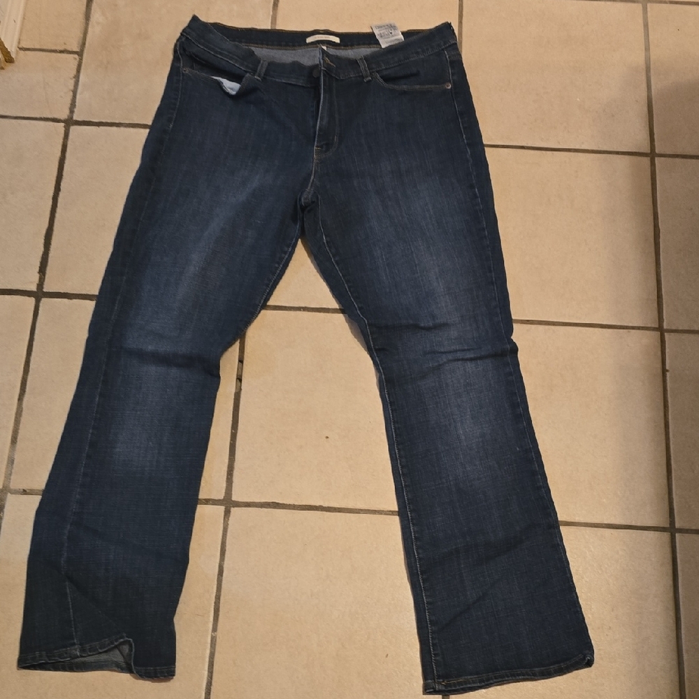 Levi's Women's Indigo Boot Cut Jeans
